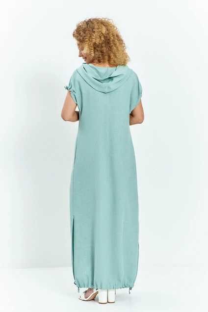 Платье 732 бирюзовый Euro Moda