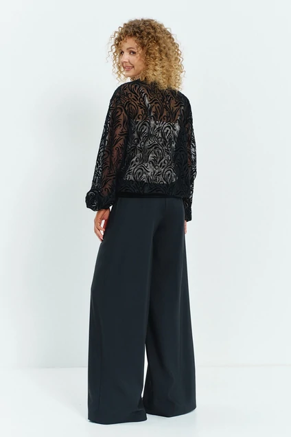 Кардиган 799 черный Euro Moda