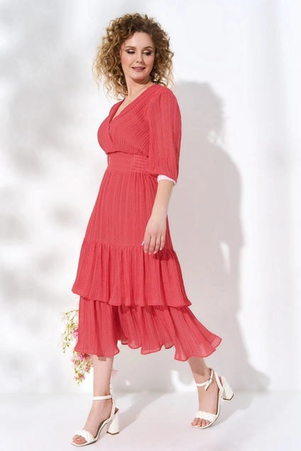 Платье 503 розовый Euro Moda
