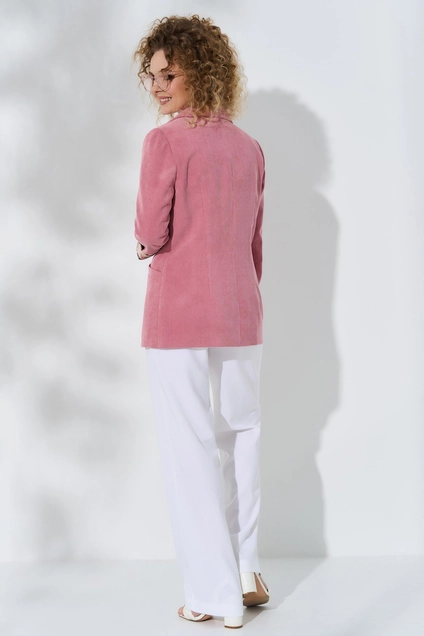 Костюм брючный 516 роза Euro Moda