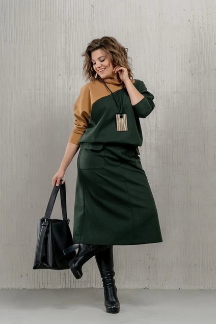 Костюм с юбкой 2168 Deesses