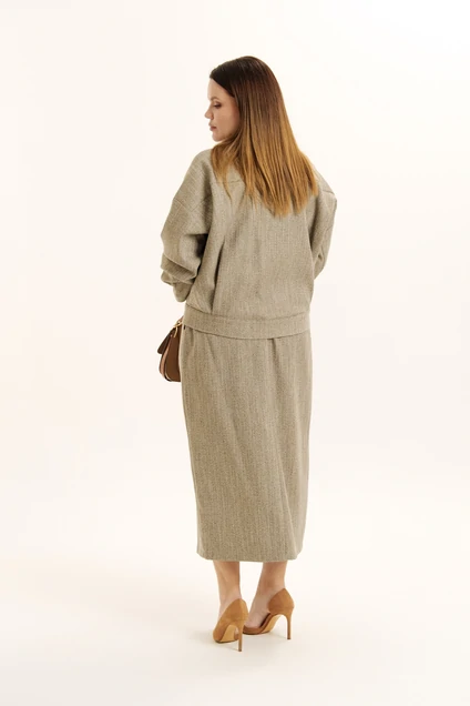 Костюм с юбкой 2403 Deesses