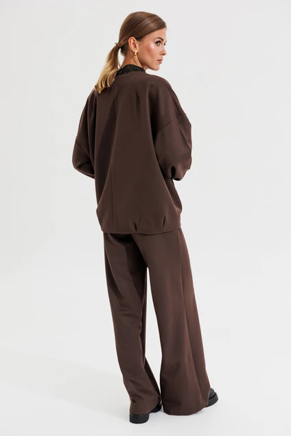 Бомбер 5447 шоколадный GIZART