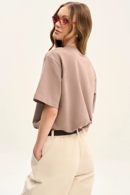 Футболка F1001GB-04-03 мокко мусс GO wear