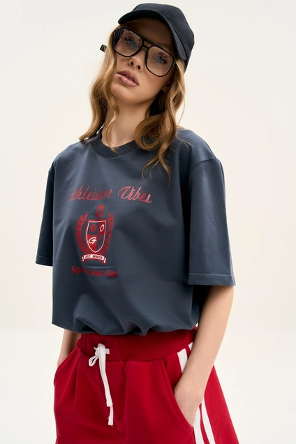 Футболка F1001GB-30-03 графит GO wear