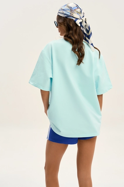 Футболка F1001H-21-01 небесная бирюза GO wear