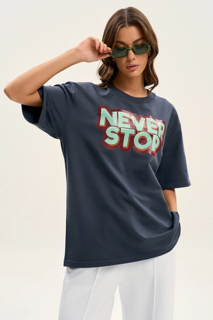 Футболка F1001NS-30-03 графит GO wear