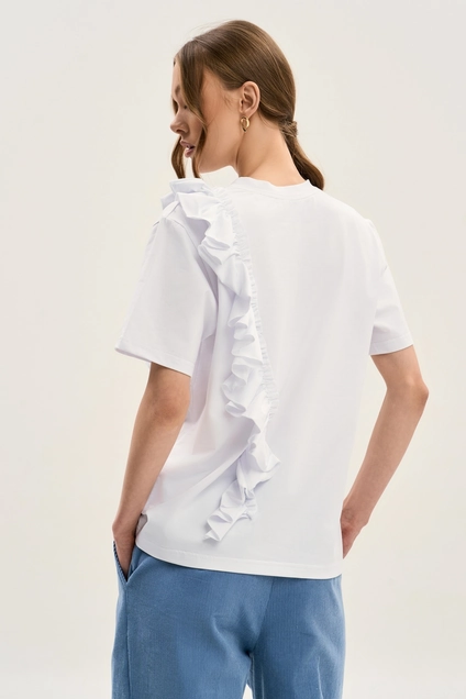 Футболка F1003-01-01 белый GO wear