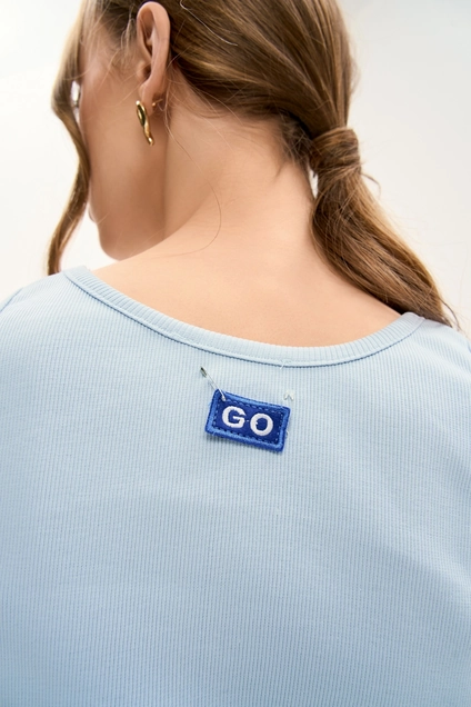 Топ F1010-29-1413 голубой GO wear