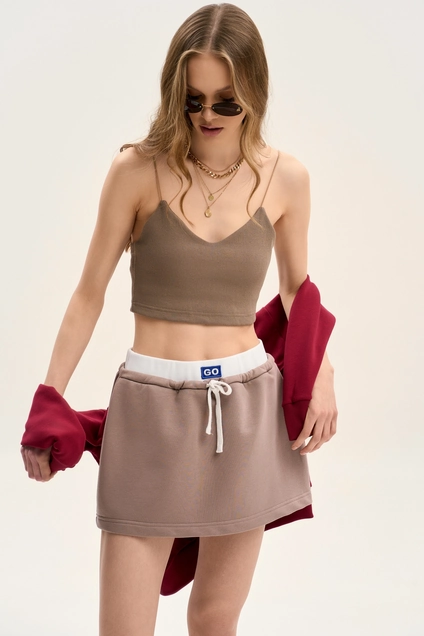 Топ F1011-04-03 капучино GO wear