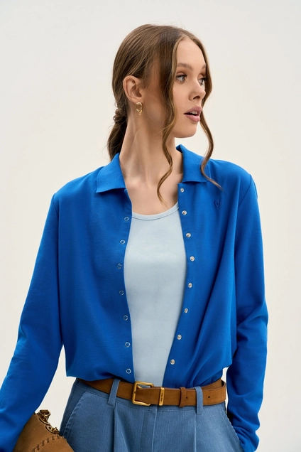 Кардиган F1013-19-02 василёк GO wear