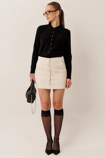 Юбка F2111-02-01 ваниль GO wear