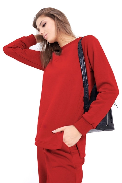 Спортивный костюм f3028-11-02 красный GO wear