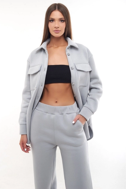 Костюм брючный f3032-29-01 пепел GO wear