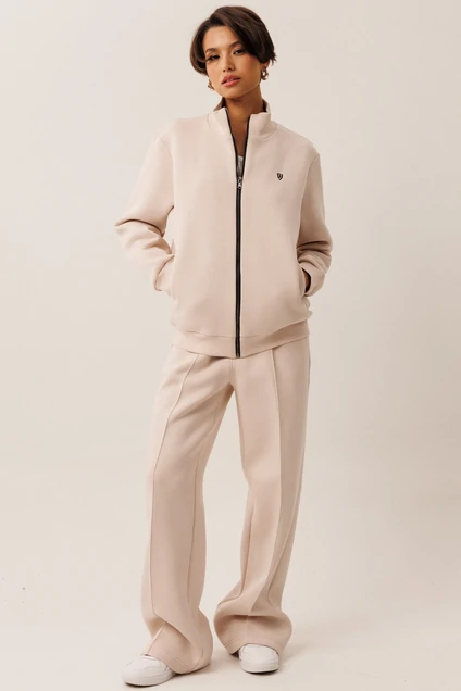 Спортивный костюм F3086-03-03 кремовый GO wear