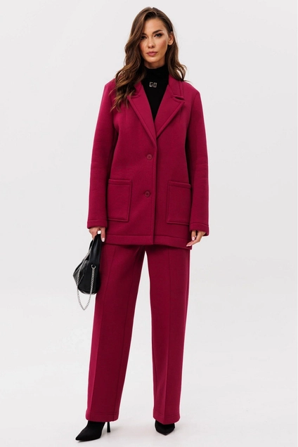 Костюм брючный F3095-12-01 вишня GO wear