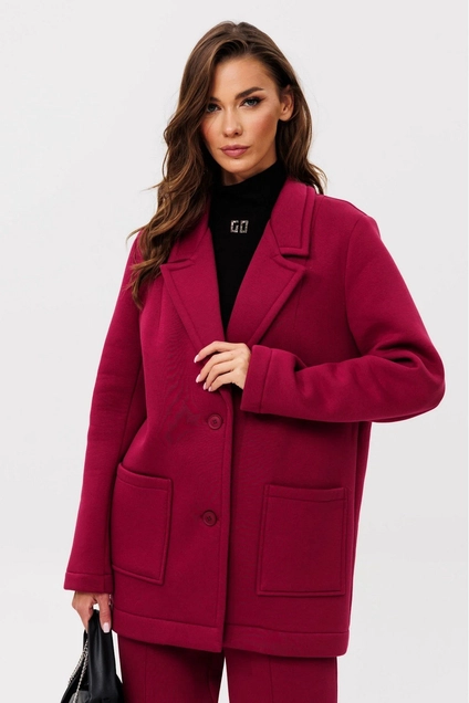 Костюм брючный F3095-12-01 вишня GO wear