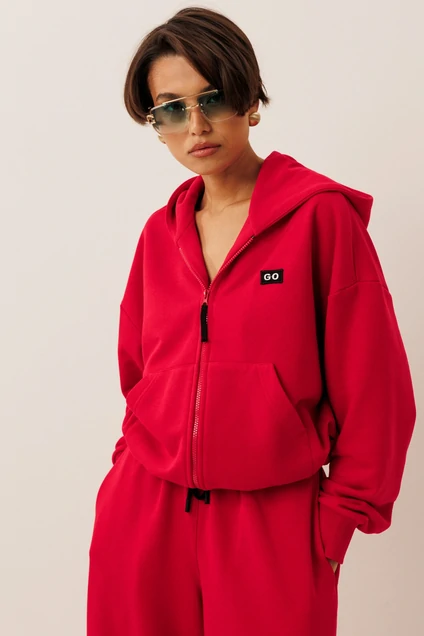 Костюм брючный F3102-11-02 красный GO wear фото 4