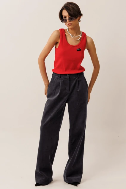 Костюм брючный F3109-30-03 графит GO wear