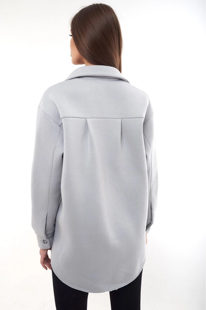 Рубашка f4032-29-01 пепел GO wear