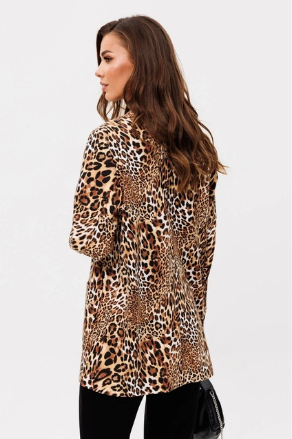 Жакет F4095t-60-01 леопардовый GO wear