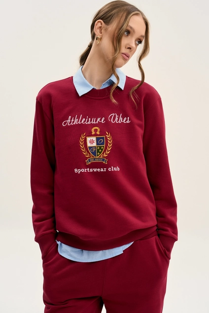 Джемпер F4107E-12-01 вишня GO wear