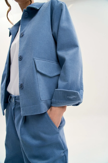 Жакет F4109-29-1413 голубой GO wear