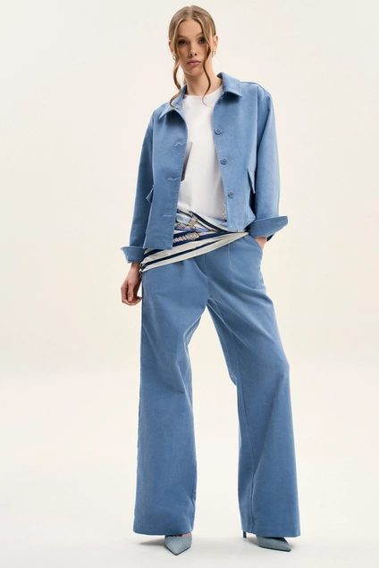 Жакет F4109-29-1413 голубой GO wear