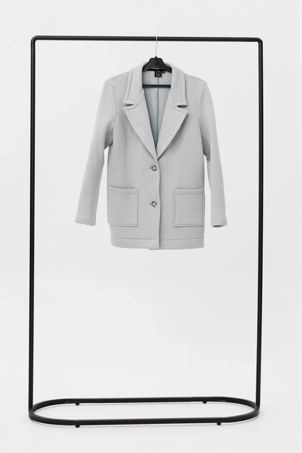 Костюм с юбкой F7095-29-01 пепел GO wear