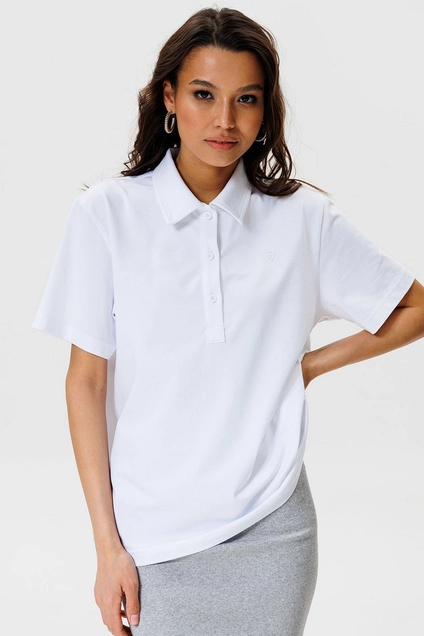 Футболка F1002-01-01 белый GO wear