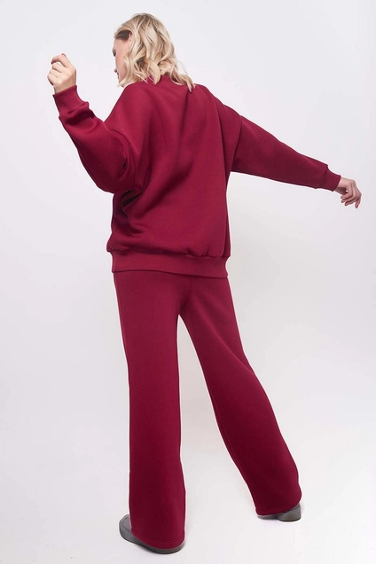 Спортивный костюм f3022-10-12-01 вишня GO wear