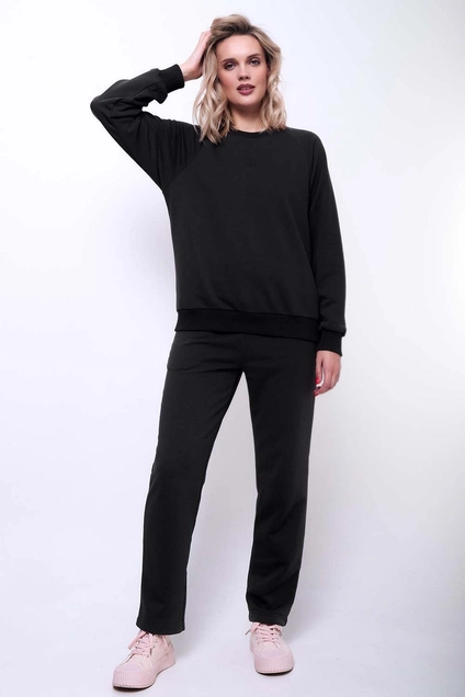 Спортивный костюм f3027-40-02 черный GO wear