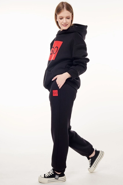 Спортивный костюм f3039p-40-02 черный GO wear