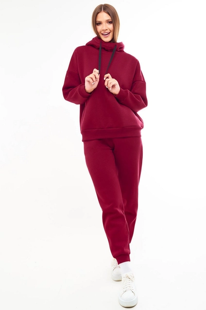 *Спортивный костюм f3044-12-01 вишня GO wear
