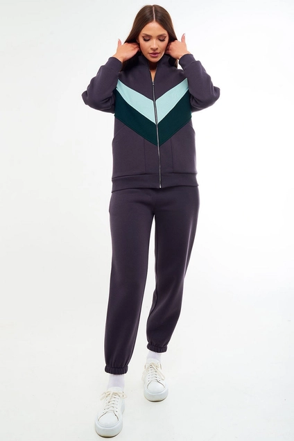 Спортивный костюм f3047-30-03 графит GO wear
