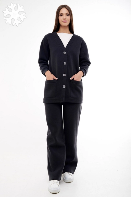 Костюм брючный f3052-40-02 черный GO wear