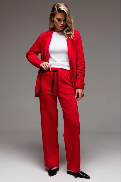 Костюм брючный f3065-11-02 красный GO wear