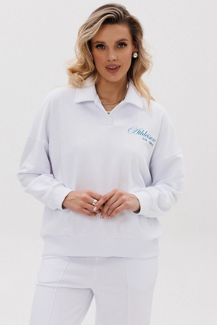 Костюм брючный f3075a-01-01 белый GO wear