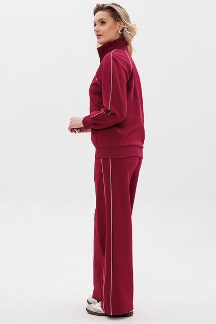 Спортивный костюм f3082-12-01 вишня GO wear