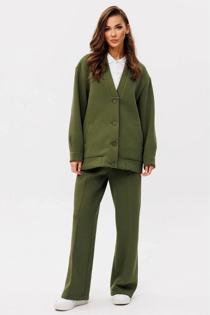 Костюм брючный f3092-28-02 хаки GO wear