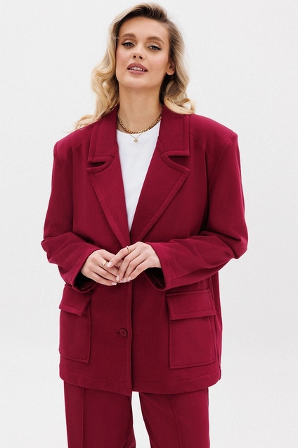 Костюм брючный f3105-12-01 вишня GO wear