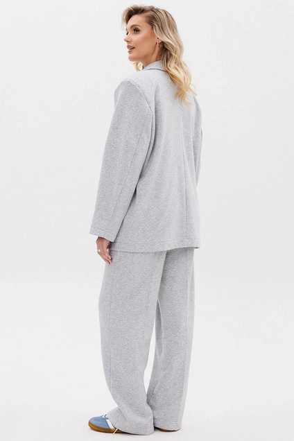 Костюм брючный f3105-50-04 серый меланж GO wear