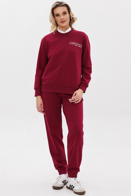 Спортивный костюм f3107а-12-01 вишня GO wear