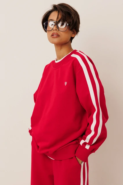 Костюм брючный f3108-11-02 красный GO wear