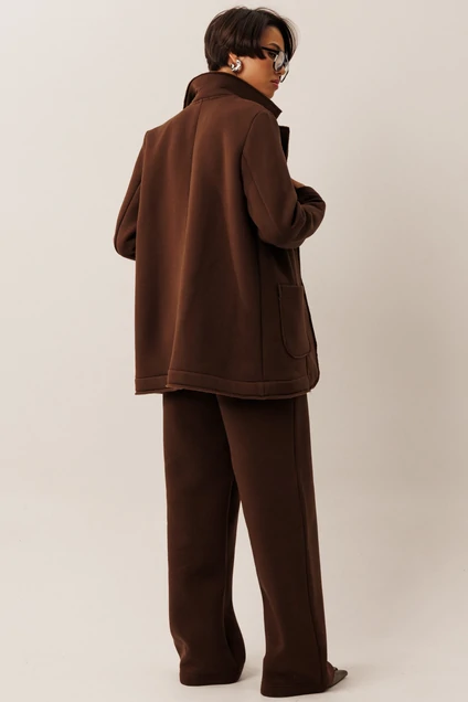 Костюм брючный f3165-23-03 коричневый GO wear фото 4