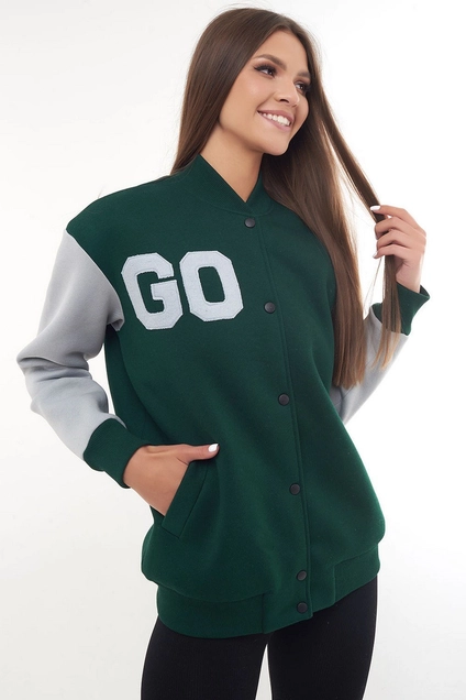 Бомбер f4045b-25-02 хвоя GO wear