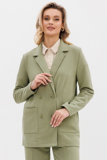 Костюм брючный f3078-26-02 фисташка GO wear