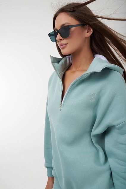 Костюм с юбкой f7034-26-688 ментол GO wear