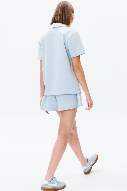 Костюм с шортами f8008-29-1413 небесный GO wear