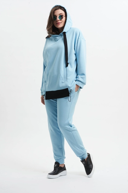 Спортивный костюм 1110 голубой Gratto